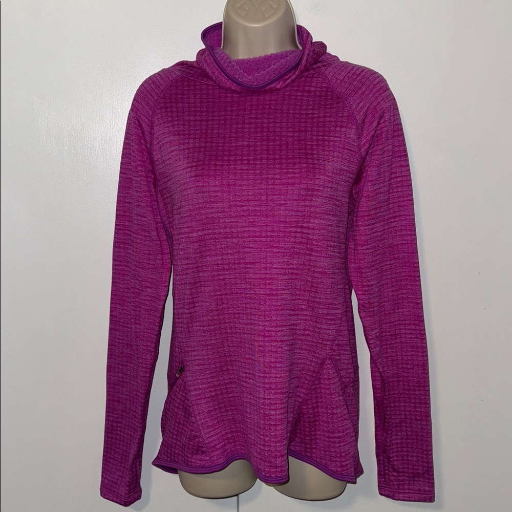 Champion Cowl Neck Pullover Active Top Women’s S Small Purple